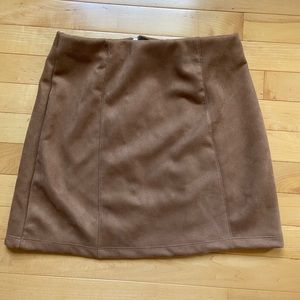 Fashion Nova Zip Up Skirt